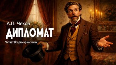 Ко  дню рождения автора. «Дипломат». А.П. Чехов. Аудиокнига. Читает Владимир Антоник
