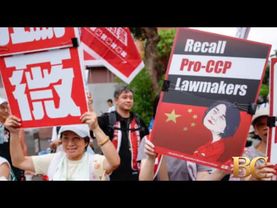 Taiwanese rally for and against the recall of opposition lawmakers seen as close to China
