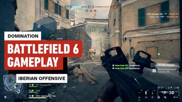 Battlefield 6 Multiplayer Gameplay: Domination on Iberian Offensive