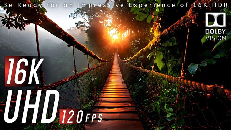 The Dormant World in 16K HDR 120FPS - Dolby Vision (16K Video)