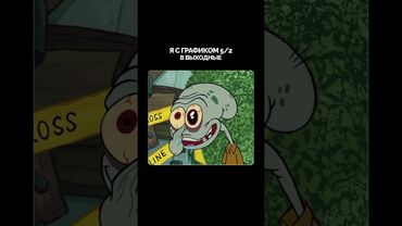 Узнали себя?👇🎁 #hr #работа #выходные #мемы #юмор #спанчбоб