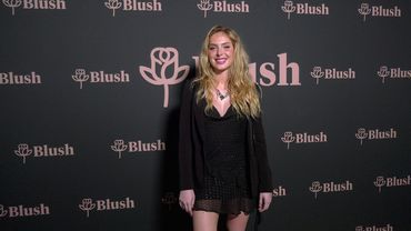 Saxon Sharbino attends the Blush x Daily Front Row "Sounds of Summer" red carpet
