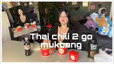 Mukbang with American dad/family guy talk