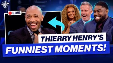 Thierry Henry's FUNNIEST Moments of 2024/25 season! | UCL Today | CBS Sports Golazo