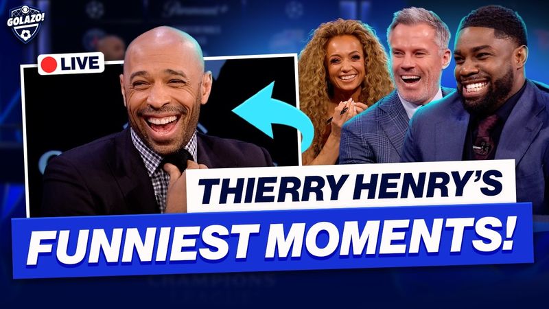 Thierry Henry's FUNNIEST Moments of 2024/25 season! | UCL Today | CBS Sports Golazo