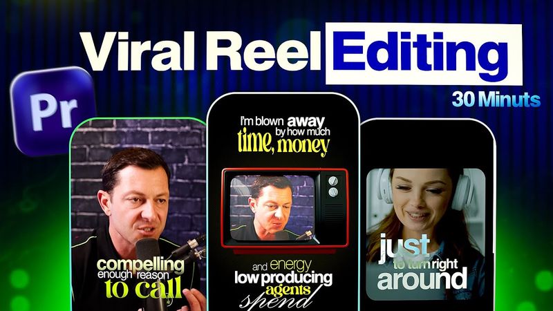 From Raw to Viral Reels in 30 Minutes | Premiere Pro Tutorial for Beginners