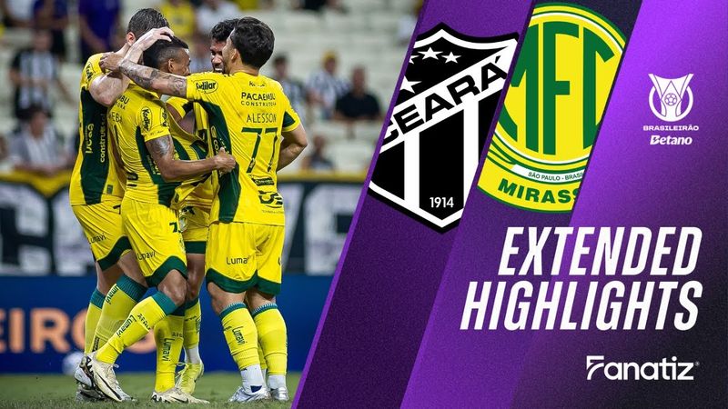 Ceara vs. Mirassol 0-2 | Game Highlights | #Brasileirao2025