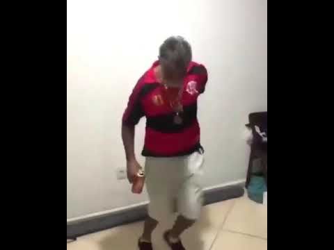 vein flamenguista dançando e muito, tente não rir