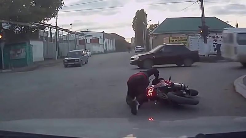 Жесткие мото аварии !!!