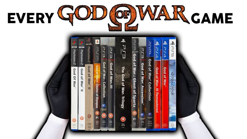 I Unboxed Every GOD OF WAR Game EVER
