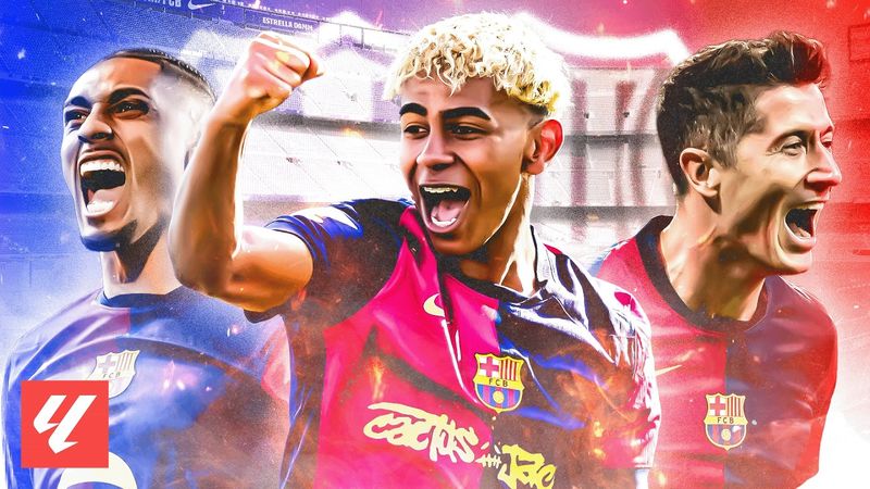 Lewandowski, Lamine Yamal & Raphinha | Barça’s Deadly Trio in Action
