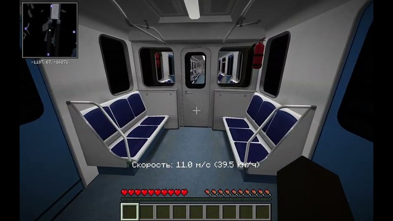 Minecraft Нововладимирск Сокольническая линия