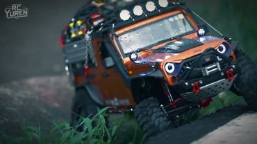 AWESOME 1/10 RUBICON JEEP WRANGLER RC ROCK CRAWLER 4X4 ADVENTURE OFF-ROAD