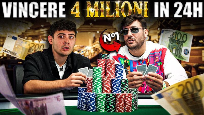 24 ORE con il CAMPIONE di POKER: tra i 17 MILIONI vinti e i SEGRETI del GIOCO - Giorno di prova
