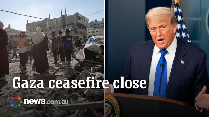 Trump says Gaza truce may be just days away