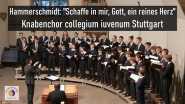 Hammerschmidt: "Schaffe in mir, Gott, ein reines Herz" |  Knabenchor collegium iuvenum Stuttgart