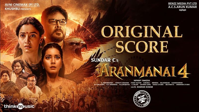 Aranmanai 4 - Original Score | Sundar.C | Tamannaah | Raashii Khanna | Hiphop Tamizha