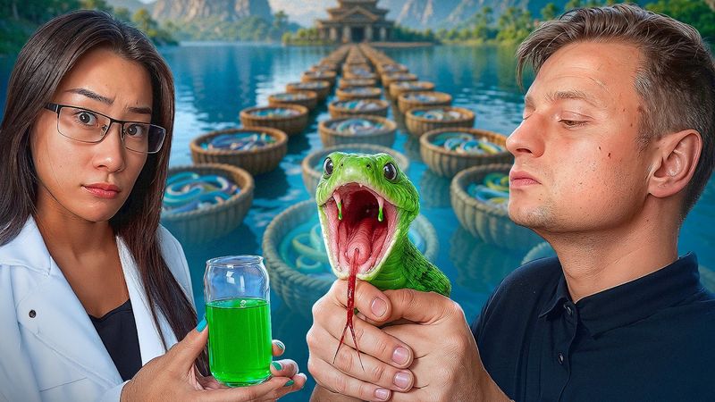 Зачем китайцы массово разводят ядовитых змей?