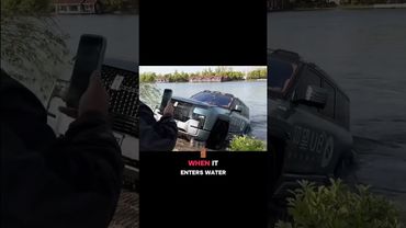 "This SUV can float!"#YangWangU8 #FloatingSUV #FutureVehicle #AmphibiousCar#CarShorts #AutoShorts