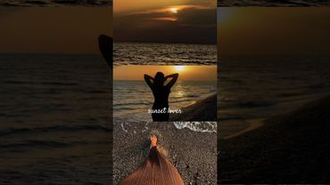 ЛУЧШИЕ ЗАКАТЫ В КРЫМУ 🥲 рассвет или закат? #крым #travel #отдыхвкрыму #море #summervibes