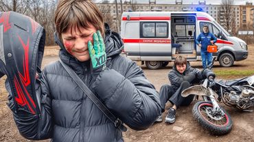 ШКОЛЬНИКА НА ПИТБАЙКЕ СБИЛА МАШИНА. СБЕЖАЛ С МЕСТА ДТП