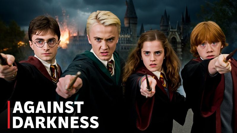 Slytherin and Gryffindor Against Voldemort | Dramione Movie