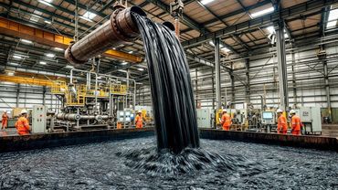 COME si fa la BENZINA ⛽ | Dal PETROLIO GREGGIO alla RAFFINERIA (oltre 370°C)