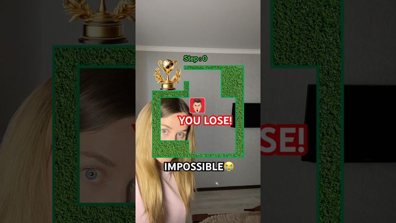 Ronaldo Football Challenge⚽️🏆IMPOSSIBLE😱#shorts