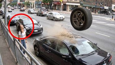 75 Moments Filmed Seconds Before Disaster | Incredible Road Moments #14