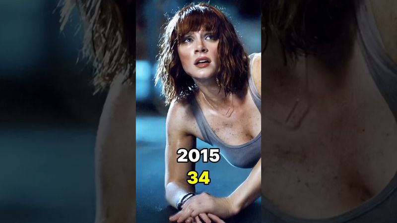 Jurassic World (2015-2025) Cast then and now #shortvideo #thenandnow #jurassicworld #jurassicpark