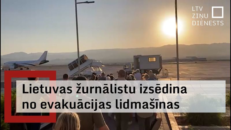 No Izraēlas ar evakuācijas reisu atgriezušies vairāk nekā 100 Baltijas valstu pilsoņi