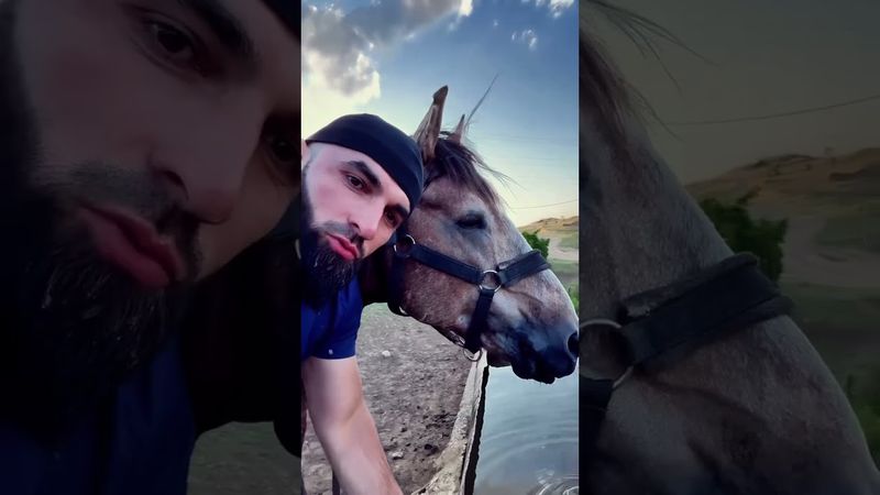 Конь плохой воды пить не будет!#соцсети #нравится #астана #рек #альбеккусаинов