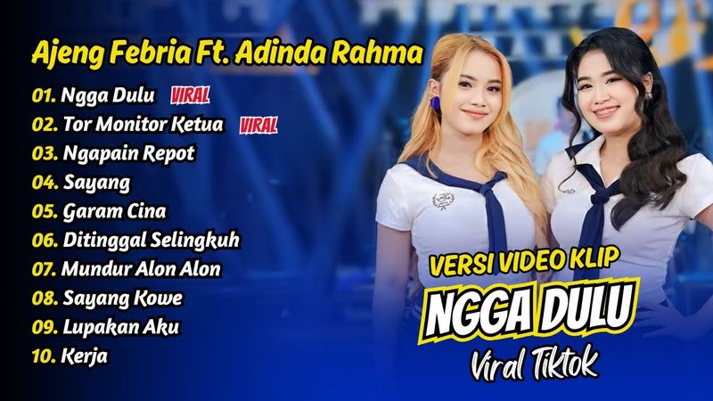 Ajeng Febria Ft Adinda Rahma - NGGA DULU - TOR MONITOR KETUA || FULL ALBUM DANGDUT KOPLO