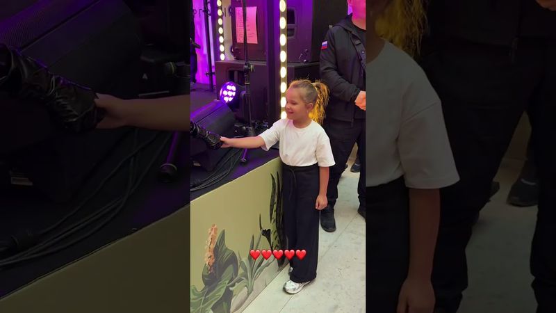 Малышка приехала ко мне на концерт 🥰🥰🥰