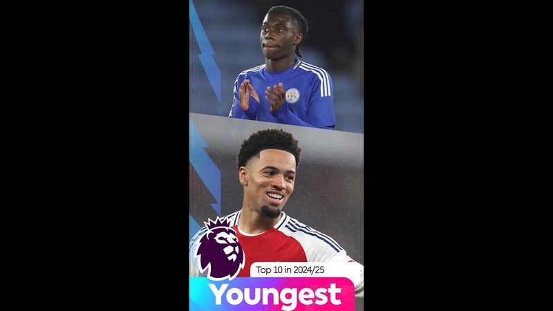 Top 10 Youngest players in the Premier League in 2024/25