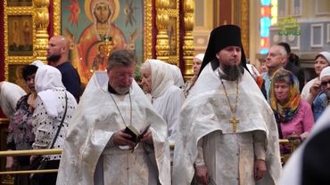 В день двунадесятого торжества в главном храме города Алма-Аты состоялись престольные торжества