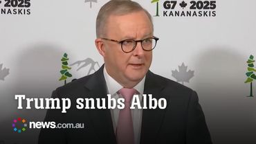 Anthony Albanese unaware Trump left G7 Summit early