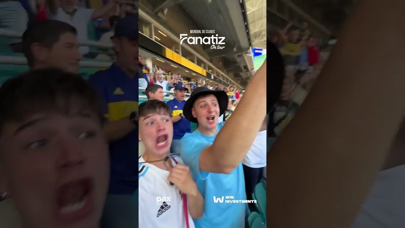 🔥 Desde este ángulo… UFF.Boca pone el 2 a 0 ante el Benfica y la tribuna se parte al medio 💥💙💛