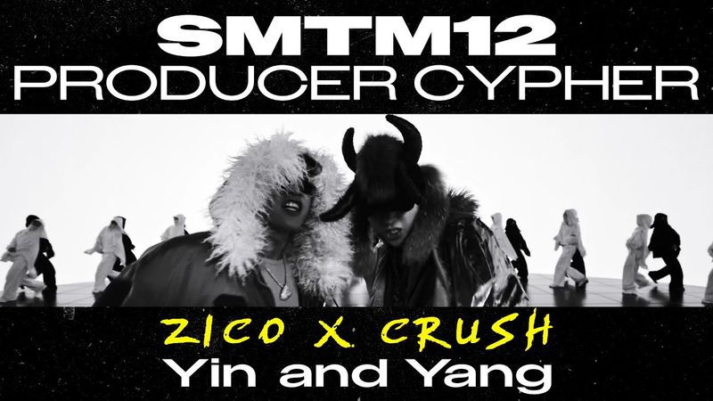 [EN/JP][SMTM12] ♬PRODUCER CYPHER I TEAM ZICO X Crush 'Yin and Yang'