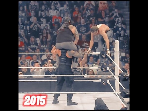 Roman reigns (2025 vs 2015)❤️