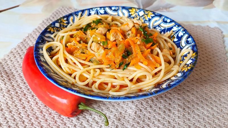 НЕОБЫЧАЙНО вкусный ЛАГМАН ! Пальчики оближете!