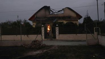 Wildfires tear through homes in Greece as high winds stoke blazes | AFP