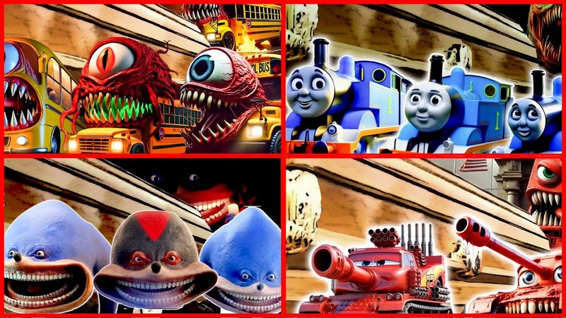 BEST MEGAMIX | Mcqueen,Infected Sky,Thomas Train,Minion,... | Coffin Dance Song (COVER)