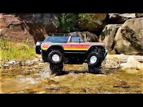 Traxxas TRX4 Frod Bronco Trail Slowmotion