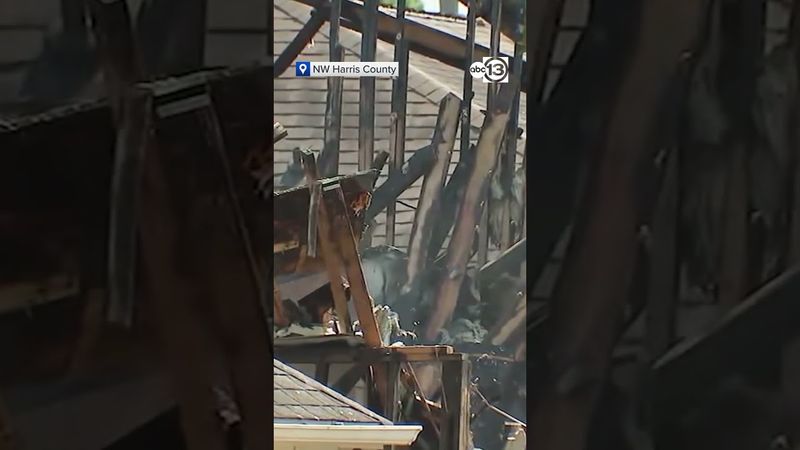 Woman in her 20s missing after 3-alarm house fire in NW Harris County.