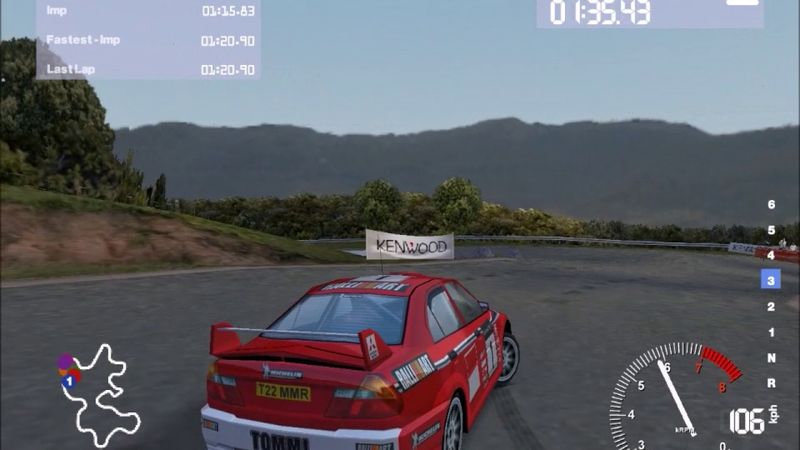 Colin McRae Rally 2.0 - France Arcade - Mitsubishi Lancer EVO VI