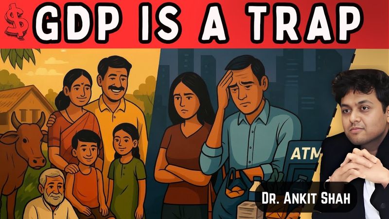 GDP Index Imposed by the West Is Totally WRONG | GEP Will Replace GDP | Dr. Ankit Shah #predictions
