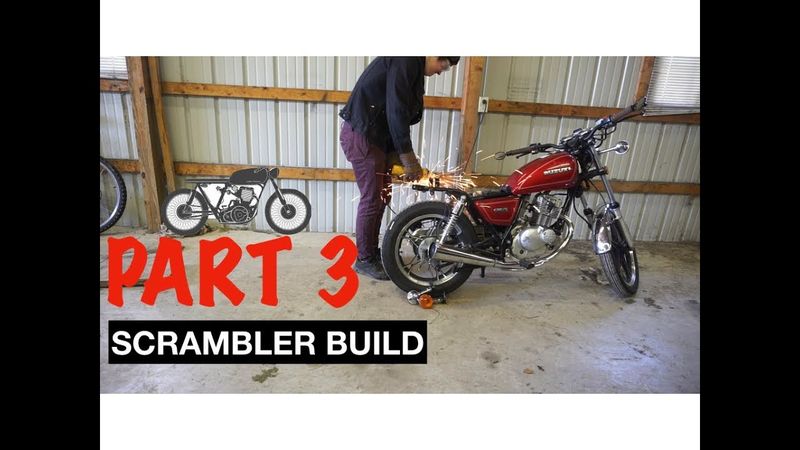 SCRAMBLER BUILD pt. 3 || Fender Delete, Taillight, New Seat
