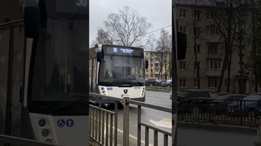 Автобус 30 в Клине @Nikita_Putilov #клип #мострансавто #megaligatransport #никитапутилов