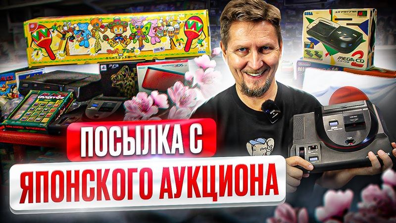 Ретро-консоли, игры и аксессуары из японской посылки в Нижегородском магазине Денди